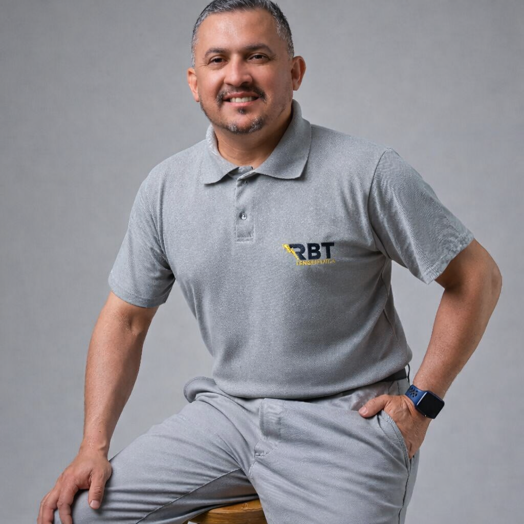 Roberto Santos, engenheiro eletricista Gravataí, fundador da RBT Engenharia